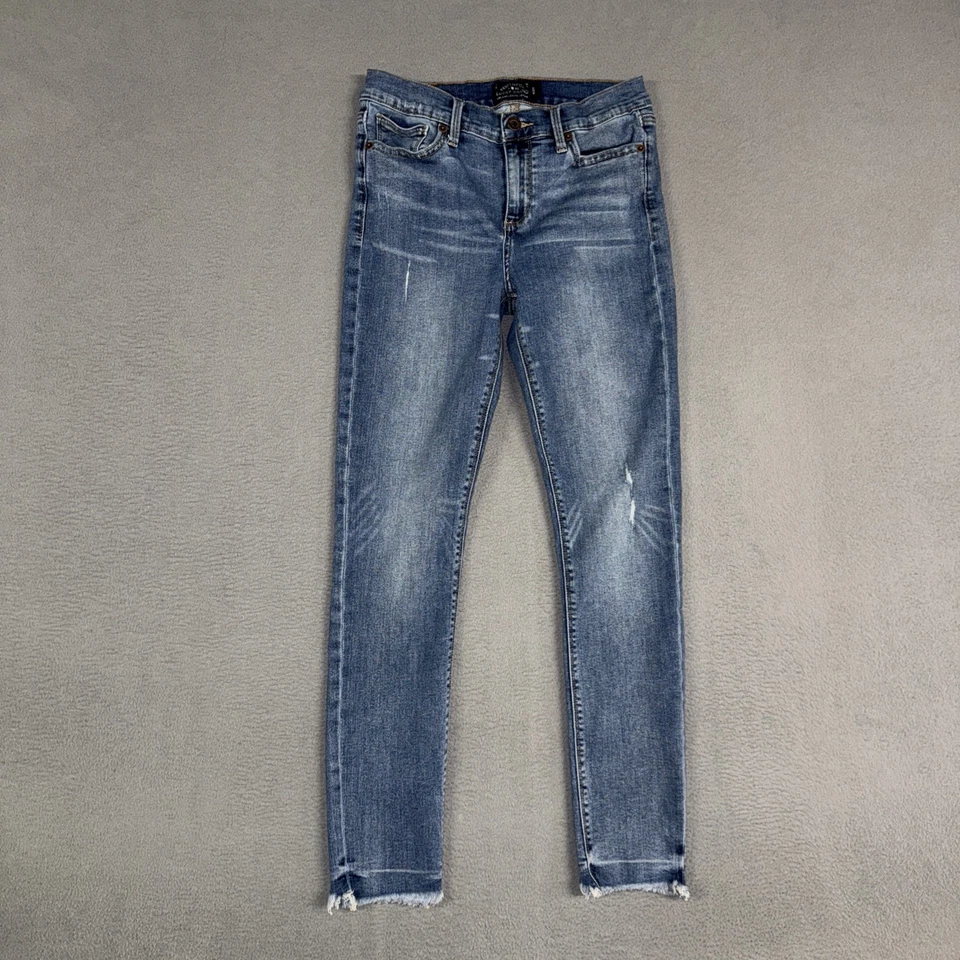 Lucky Brand Jeans Womens 6/28 Blue Brooke Legging Skinny Stretch Denim Cotton  - Image 1 of 4