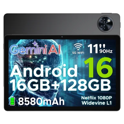DOOGEE U11 Android 16 11" Tablet 16GB+128GB Gaming Tablet Gemini AI Octa Core DE - Bild 1 von 4