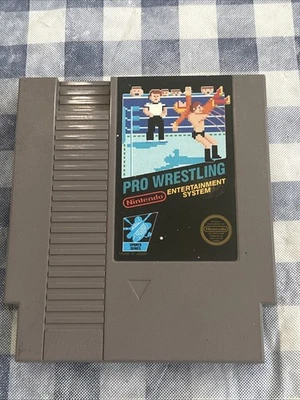  Pro Wrestling (Nintendo Entertainment System) 5 Screw Variant - Loose/Tested! - Image 1 of 4