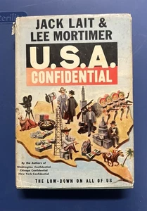 USA Confidential by Jack Lait & Lee Mortimer Signed Authors Edition 1952 U.S.A. - Bild 1 von 3