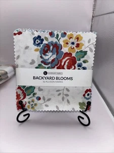 New Windham Fabrics Backyard Blooms by Allison Harris Charm Pack 5" Squares FQS - Bild 1 von 5