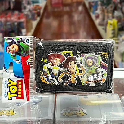Disney Toy Story Woody, Jessie & Buzz Lightyear boy's gift Fold Wallet - Black - Image 1 of 4