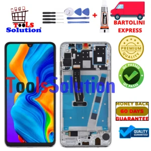 Display Für Huawei P30 Lite LCD Original Mit Weißem Rahmen Von Hoher Qualität - Bild 1 von 1