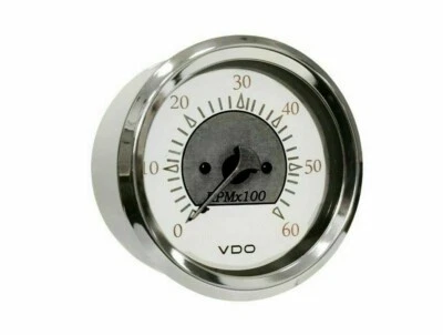 VDO Allentare 6000RPM 3 3/8" (85mm) Sterndrive Tachometer 12V 333-13294 - Image 1 of 2