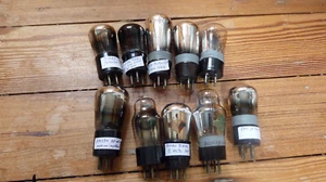 Job lot of 10 historic valves 2v - Picture 1 of 3