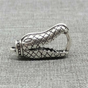 925 Sterling Silver Crocodile Lobster Clasp for Bracelet Necklace