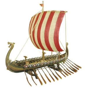 Wikinger Boot rot 28x32x22cm - Picture 1 of 1