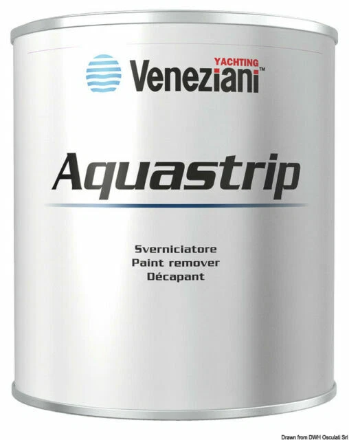 Osculati 65.026.00 Veneziani Aquastrip Gel Sverniciatore per Antivegetative a Base Acquosa 750 ml