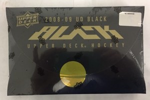 2008-09 Upper Deck Black Hockey Hobby Box Factory Sealed