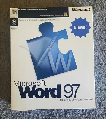 MICROSOFT - OFFICE - WORD 97 - CD - Immagine 1 di 4