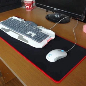 Keyboard Mouse Pad Mat For Computer Laptop Anti-slip 60 x 30cm Extra Large Size - Picture 1 of 11