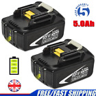 For Makita BL1850 TWIN PACK 18V 5.0ah LXT Li-ion Battery w/star LED Indicator UK