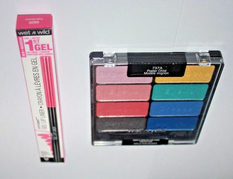 Wet n Wild ColorIcon Eyeshadow Collection 737A + Gel Lip Liner 660A Lot of 2 New - Image 1 of 2