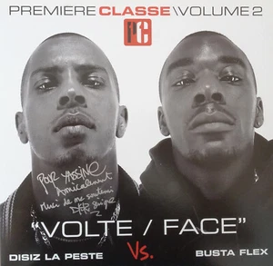 Disiz La Peste Vs. Busta Flex Volte / Face (Volte / Flow) - Dédicacé - Maxi 45 - Picture 1 of 1