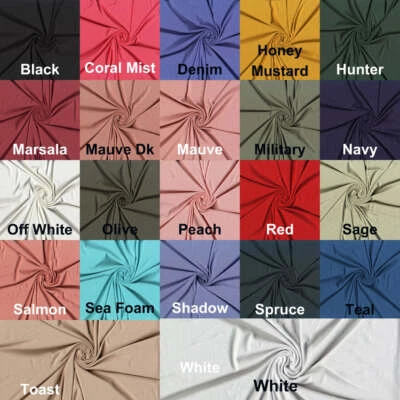 Tejido de punto crepé Rayón Viscosa Span - Tejido de punto elástico, Tela de parte superior suave Foto 1 de 4