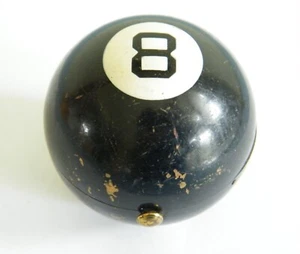 Vintage Wadsworth Neuheit 8 Ball Billard Puder Kompakt - Bild 1 von 12