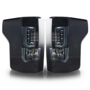 For 2007-2013 Chevrolet Suburban 1500 LED Tail Light Lamp Pair Black Housing - Picture 1 of 1
