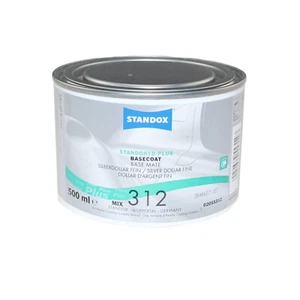 Pintura base Standox Standohyd PLUS MEZCLA 312 dólares de plata fina lata de 0,5 L - Imagen 1 de 1