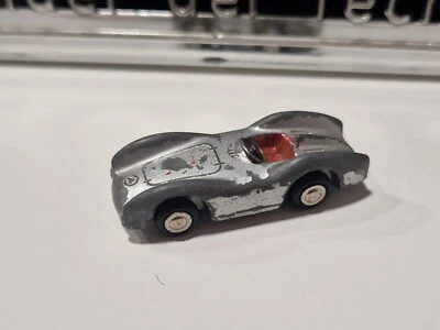 Original Schuco Modellauto - Piccolo 702 Mercedes 2.5 Rennwagen - Silber - 60er - Bild 1 von 3