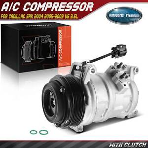 New A/C AC Compressor with Clutch for Cadillac SRX 2004-2009 V6 3.6L 19130463