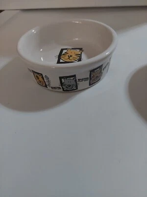 CUENCO DE CERÁMICA PARA GATOS FOTOS POLICIALES por SIGNATURE Foto 1 de 4