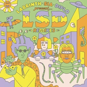 Labrinth, Sia & Diplo Present LSD – Remixes - Purple LP Vinyl Record - NEW - RSD - Picture 1 of 1