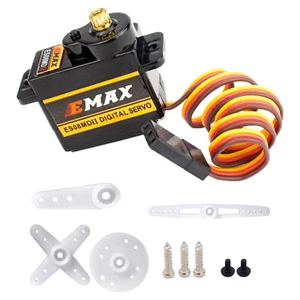 ARVALOLET EMax ES08MD II 12g Metal Gear Digital Servo Kits with 15T Arm Mount Sc - Bild 1 von 10