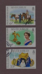 FALKLAND ISLANDS Stamps Sc# 254-256 Used/First Day Of Issue - Picture 1 of 2