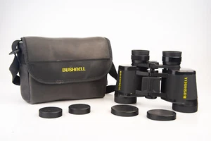 Bushnell 13-7307 Powerview 7 x 35 WA 487 Ft 1,000 Yds Binoculars with Case V12 - Picture 1 of 7