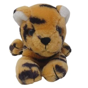 Vintage Dakin 1985 Tiger Plüschtier Stofftier Baby Dschungel Katze Streifen 7 Zoll selten - Bild 1 von 7