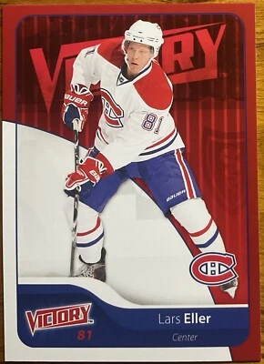 2011-12 Upper Deck Victory Red Lars Eller #105 Montreal Canadiens - Image 1 of 2