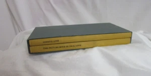 The Picture Book Of Oral Love & Oriental Love-Love I&II 1969 1st Edition Case - Picture 1 of 6