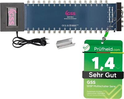 Multiswitch GSS SDSP 932 S - 2 satelliti e 32 partecipanti incl. ausilio alla rotazione - Immagine 1 di 4