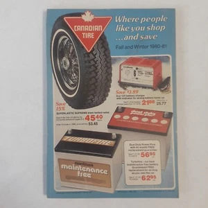 1980 1981 Fall Winter Canadian Tire Catalogue Catalog Automotive Hardware Canada - Imagen 1 de 8