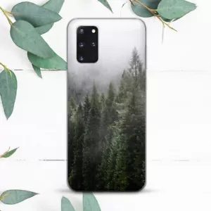 Green Forest Foggy Trees Nature Pine Case For Samsung Note 20 S21 S22 S23 FE S24 - Picture 1 of 1