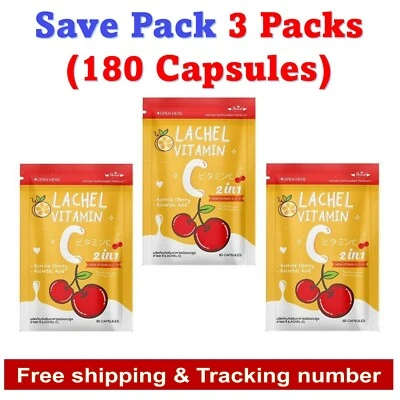 3x Lachel Vitamin C High Antioxidant Content Makes Skin Stronger Clear Youthful - Image 1 of 4