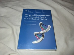 Biology and Human Behavior DVD's+Book NEW 4-Disc Great Courses Sealed Neurology - Picture 1 of 2