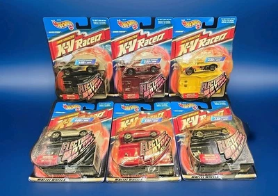 Juego completo Hot Wheels Motorizado X-V Racers 1999 Ferrari Flashfire Gold Fever + De colección Foto 1 de 4