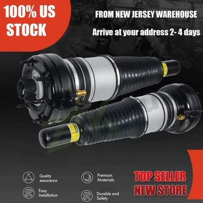 Par de amortiguadores de suspensión neumática delanteros para Bentley Mulsanne Audi A6 RS6 A7 A8 Foto 1 de 4