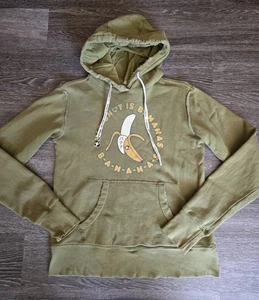 Harajuku Lovers Gwen Stefani This Sh♡t Is Bananas Pullover Hoodie Sweatshirt M - Picture 1 of 9