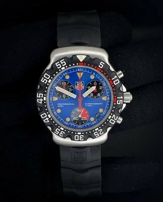 Vintage 1997 TAG Heuer Formula 1 Chronograph CA1210-1  +  Full Box, Docs, Card - Image 1 of 4