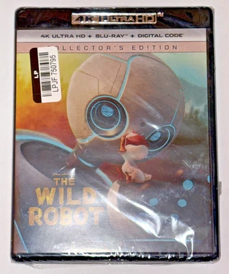 The WIld Robot (4K Ultra + Blu-ray) Like New - [See Free Shipping] - Image 1 of 2