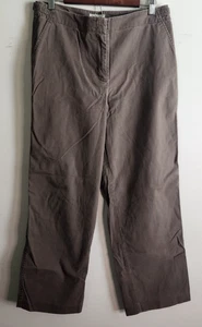 Talbots Größe 12 dehnbare Hose braun adrett Beruf Arbeit Büro - Bild 1 von 6
