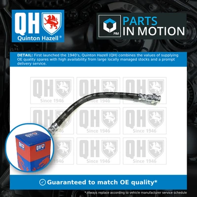 Brake Hose fits MAZDA 323 Mk2 1.3 Rear 80 to 89 E3 Hydraulic QH B00143810 New - Image 1 of 4