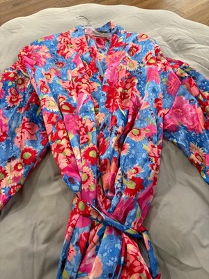 2 Camisón Solange Talla Grande Paisley Floral Satén 14/20 Foto 1 de 4