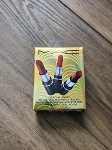 MAC Everyday Luxury Mini Lustreglass Lipstick Trio Red 3 Piece Set - Picture 1 of 5