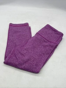 Lululemon Womens Cropped Leggings Purple Size 2 Pull On - Picture 1 of 5