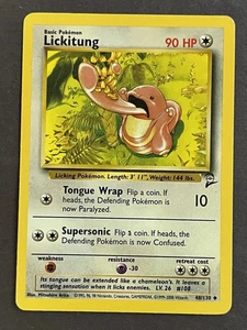 Lickitung 48/130 | Base Set 2 | Pokemon LP-EXC BUY 2 CARDS GET 1 FREE!! - Bild 1 von 1