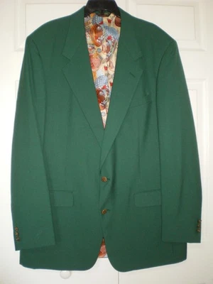 Palm Beach MASTERS Verde Golf Blazer of Champions Chaqueta Abrigo Deportivo 48/50 L/XL Foto 1 de 4