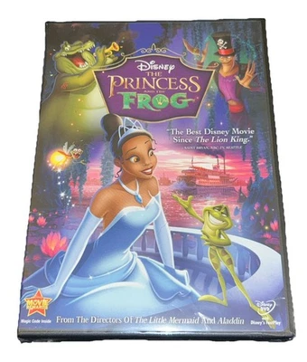 The Princess and the Frog DVD 2010 Disney Animated Family Film SEALED - Image 1 of 4